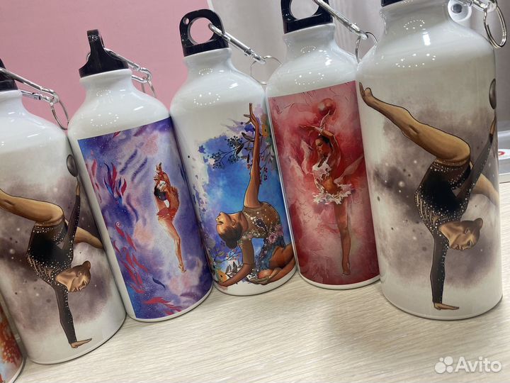 Бутылочка с гимнасткой