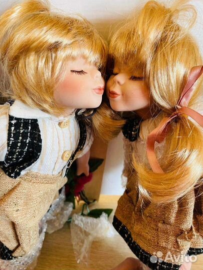 Куклы фарфоровые парные
