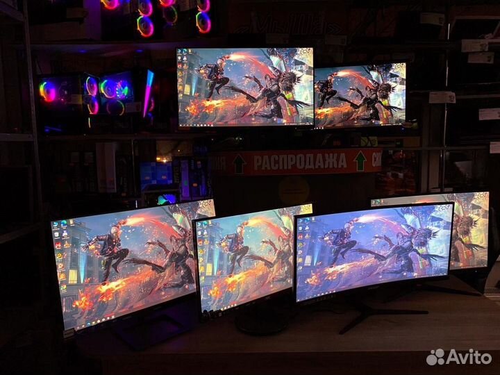 Любые мониторы под игры, в офис, дом