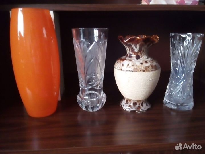 Вазы, кувшин, набор для специй