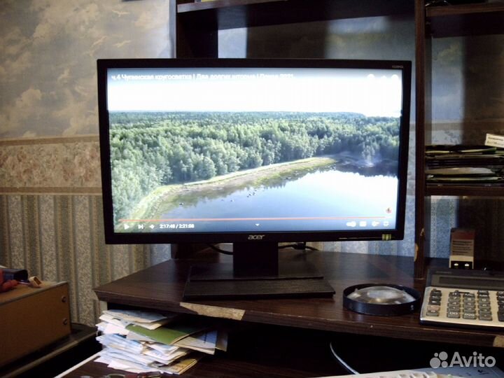 Монитор acer V226HQL Bbi 21.5 дюйма экран