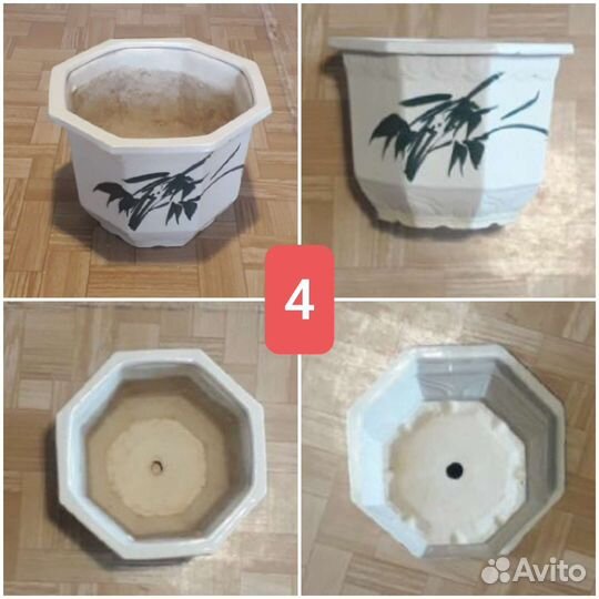 Вазоны для цветов + керамика