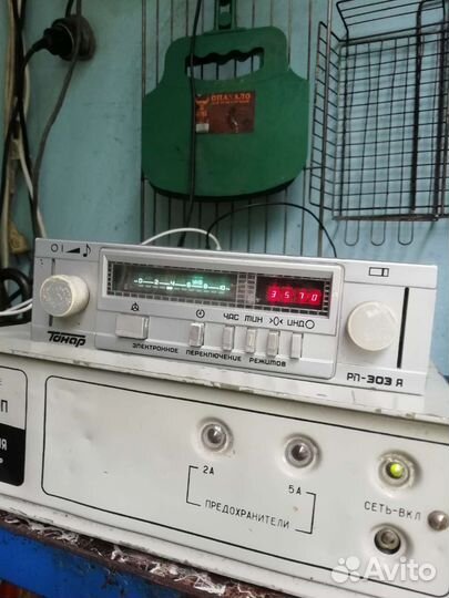 Автомагнитола Танар рп 303А,ссср