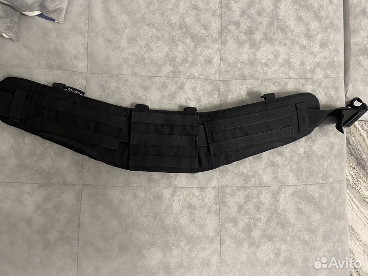 Тактический пояс варбелт чёрный