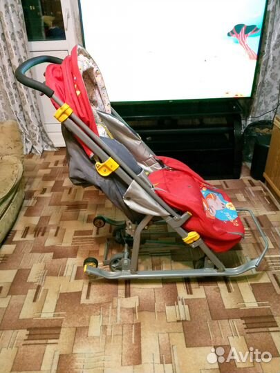 Санки коляска ника