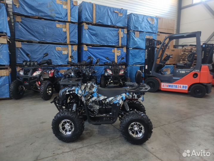 Квадроцикл Motoland 150 wild X PRO (Blue)