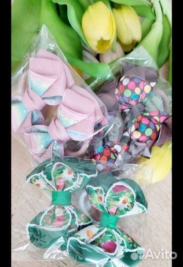 Бантики ручной работы