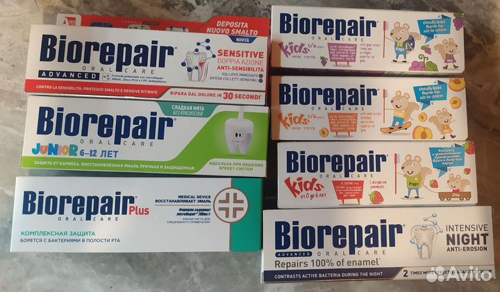 Зубная паста biorepair