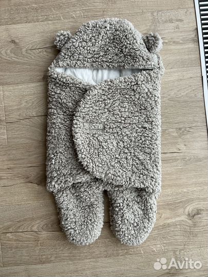 Утепленный конверт для новорожденных