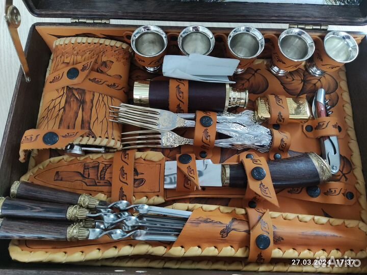 Подарочный набор для мужчины с шампурами