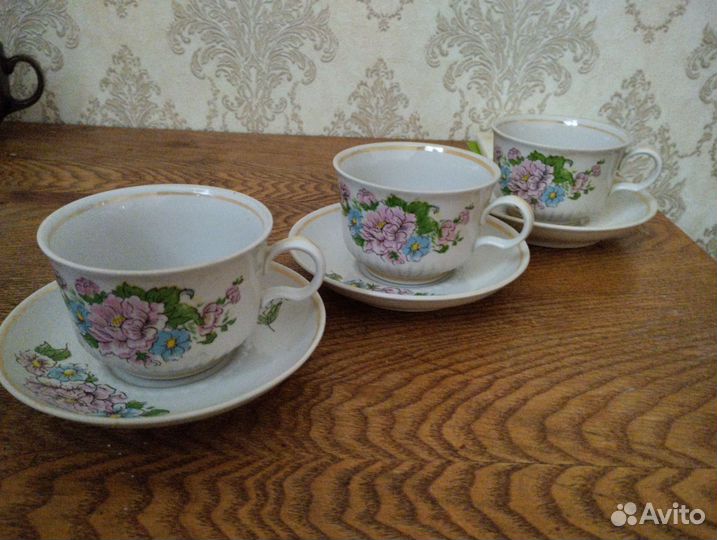 Чашка с блюдцем СССР