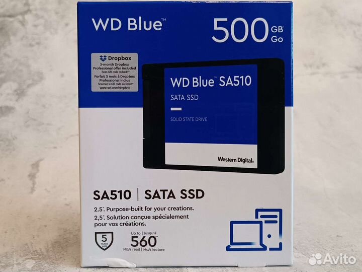 Ssd WD Blue-500gb опт/розница