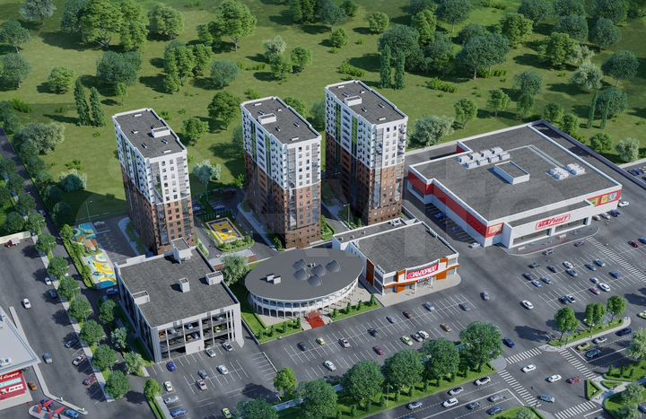 1-к. квартира, 40,2 м², 14/15 эт.