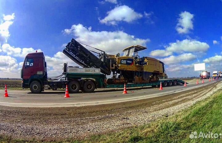 Низкорамный трал аренда трала услуги трала Корыто