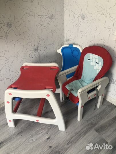Детский стульчик для кормления трансформер