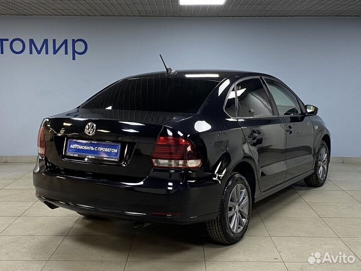 Volkswagen Polo 1.6 AT, 2019, 138 857 км