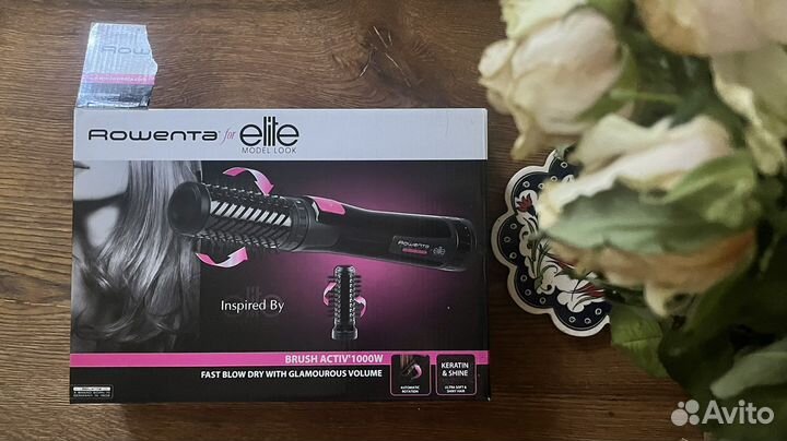Фен щетка rowenta