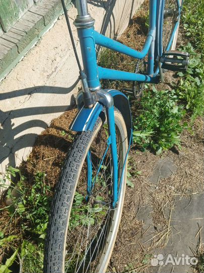 Старый велосипед СССР