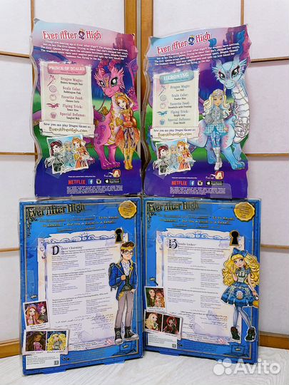Кукла Ever after high коробка (редкие базовые)
