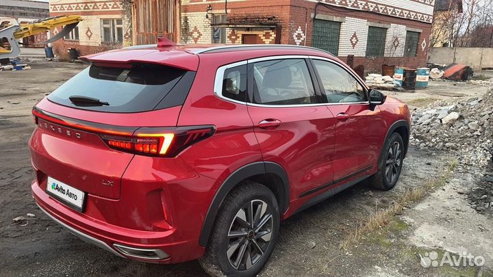 EXEED LX 1.5 CVT, 2023, 72 480 км