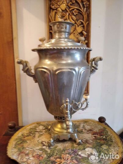 Дореволюционный самовар Салищев, преемник Баташева