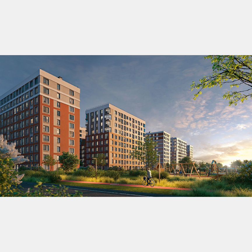 2-к. квартира, 46,6 м², 10/10 эт.
