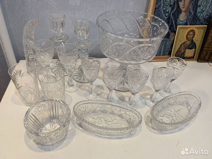 Хрустальный сервиз