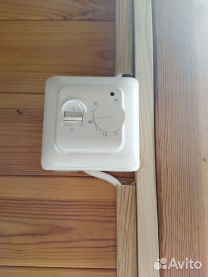 Каменный радиатор с терморегулятором механическим