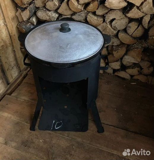 Казан чугунный узбекский
