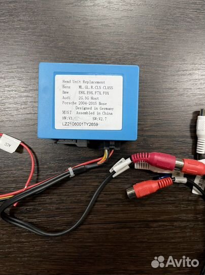 Оптоволоконный адаптер для музыки Mercedes
