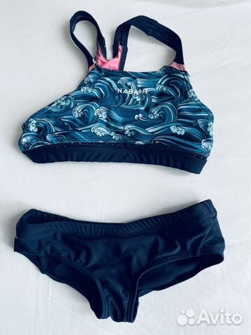 Купальник для девочки раздельный 128