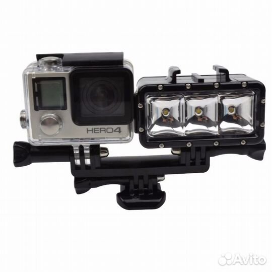 Двойное крепление для GoPro SJCam Xiaomi и пр