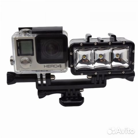 Двойное крепление для GoPro SJCam Xiaomi и пр
