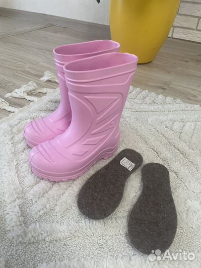 Резиновые сапоги Котофей 28(новые)