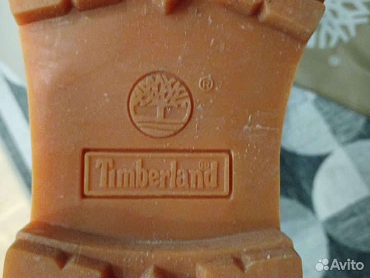 Ботинки timberland мужские рыжие 44 размер (28см)