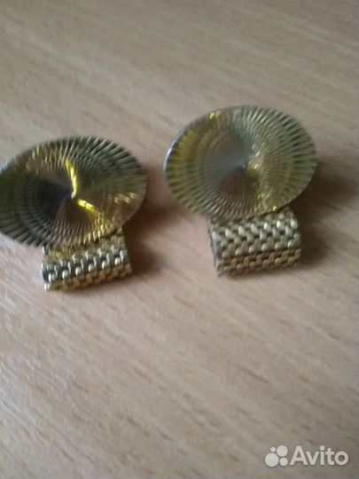 Запонки винтаж. Ретро СССР