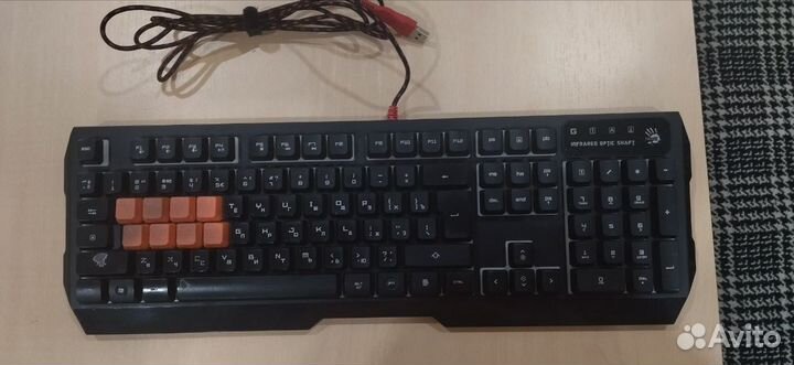 Игровая клавиатура A4Tech Bloody B188