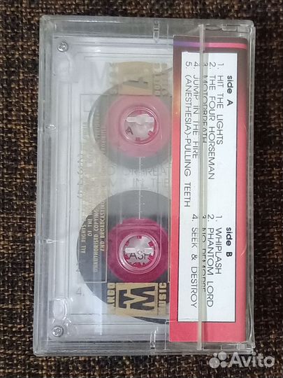 Kill em all metallica кассета