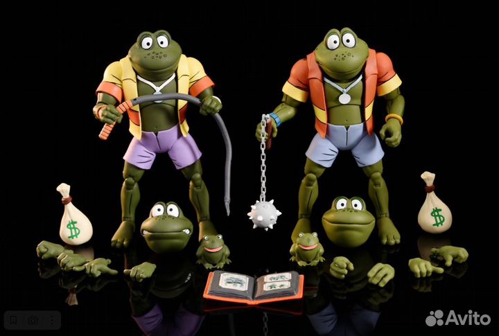 Черепашки Ниндзя Neca tmnt Napoleon and Attila