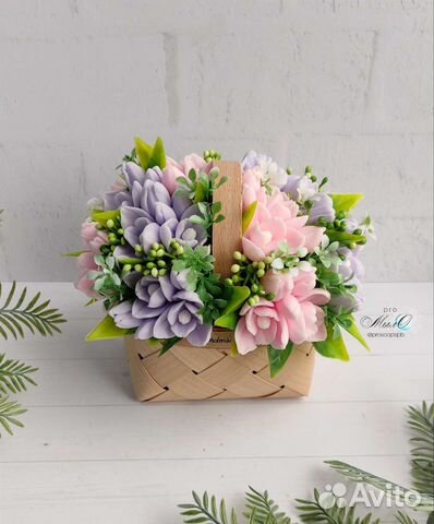 Букет из мыла