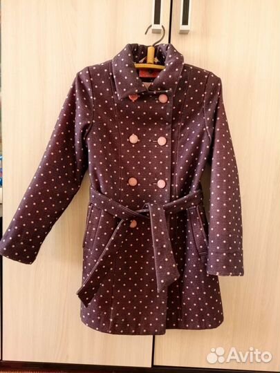 Пальто для девочки 134