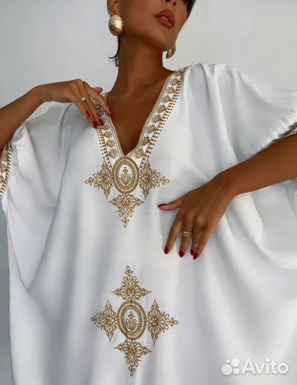 Платье пляжное туника новое 56-60