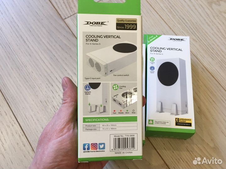 Подставка с охлаждением для xbox series s