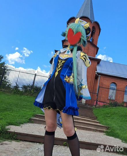 Косплей сахарозы (Парик и костюм)