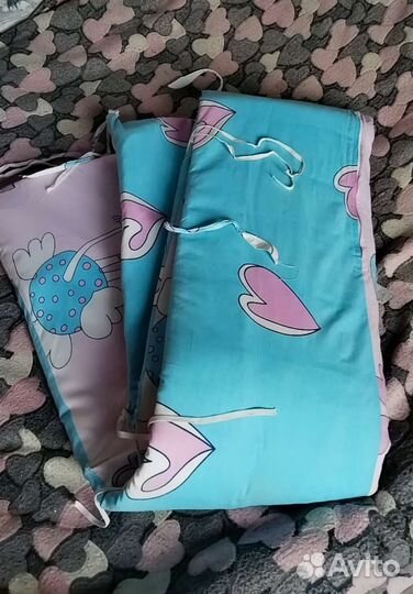 Бортики в детскую кроватку