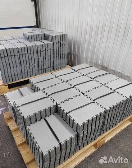 Модульная плитка пвх для гаража