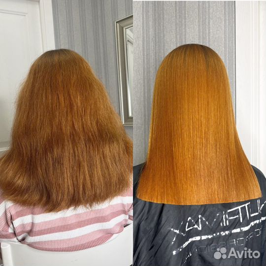 Кератиновое выпрямление Ботокс Нанопластика