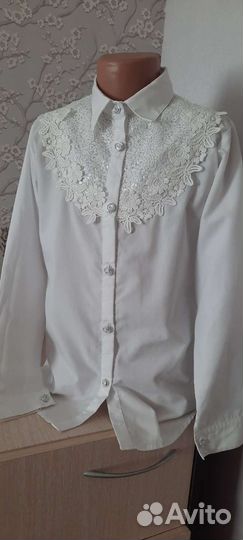 Школьная блузка юбка