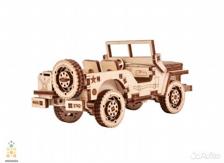 Джип 4х4 (Wood Trick)