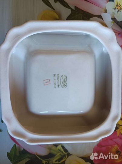 Пепельница гжель